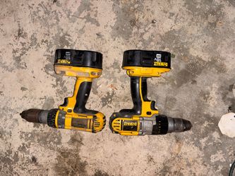 2. 18v Dewalt power drills
