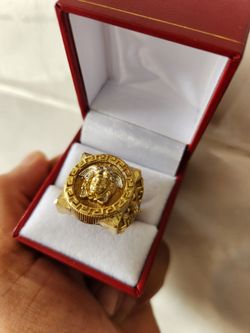 Anillo grande  oro 10k