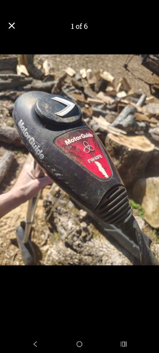 Trolling Motor And Mount