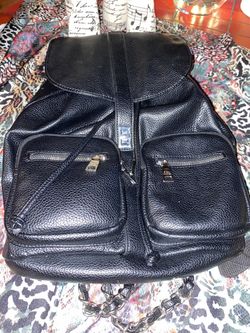 Steve Madden Leather Backpack Purse