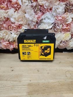 DEWALT
40 ft. Red Self-Leveling Cross Line Laser Level with (2) AA Batteries & Case
