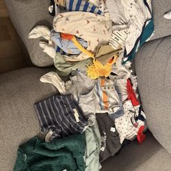 3-6 Month Boy Clothing Lot 95 Pieces