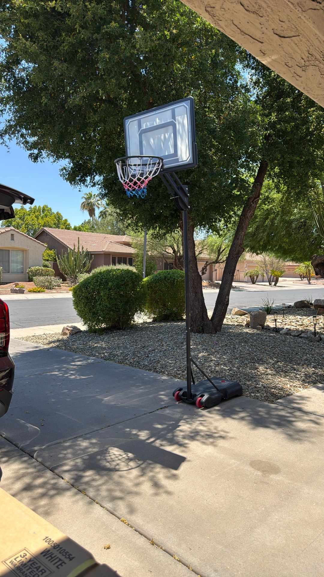 Portable & Height Adjustable Basketball Hoop