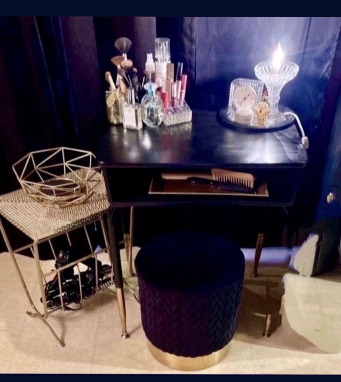 Black Gold Vogue Vanity Bundle