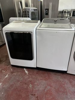 Samsung Electric Washer And Dryer Set