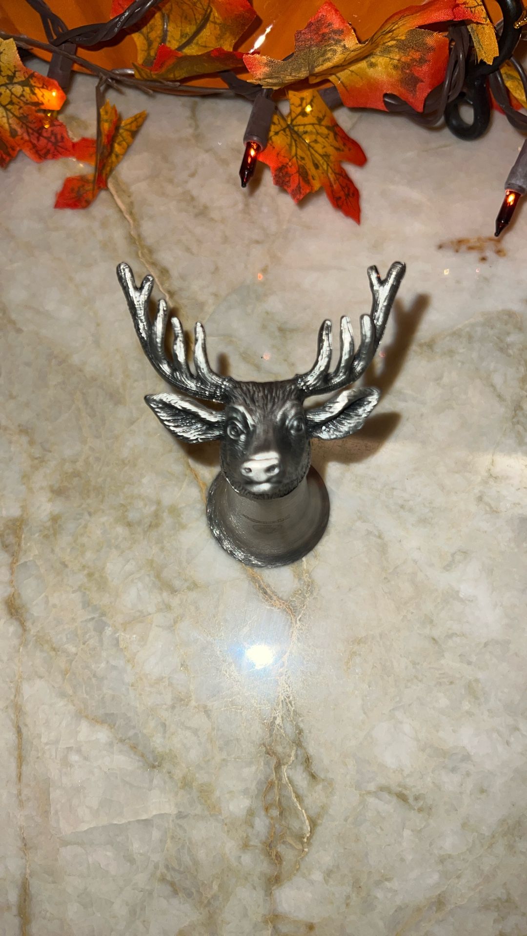 Jagermeister Shot Glass Buck Head Novelty Pewter