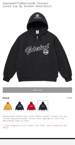 Supreme Timberland Zip Up
