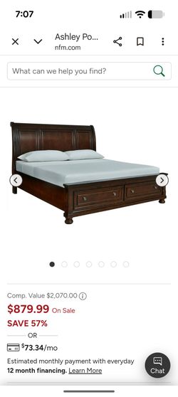 Queen bed frame