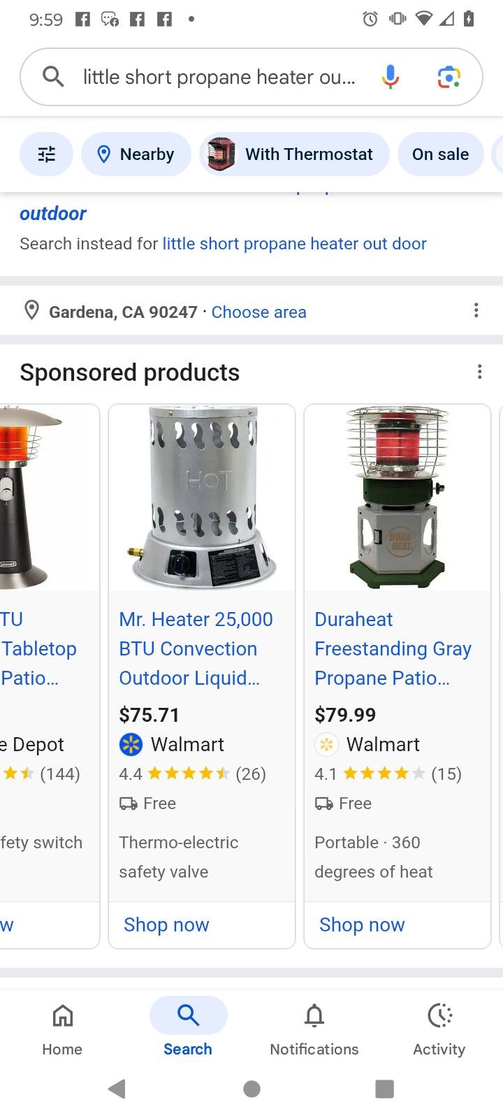 Outdoor Heater With Propane Tank Full