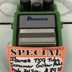 Ibanez TS9 Tube Screamer Guitar Pedal Made In Japan