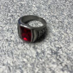 Ruby Red Ring 