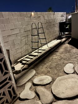 3 step above ground pool