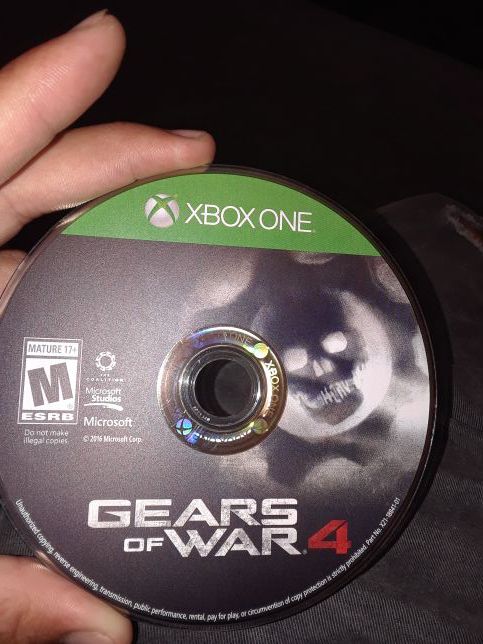 Gears of war 4 for the Xbox one