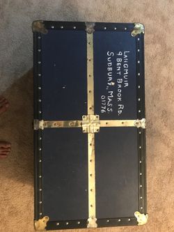 Antique suit case $49