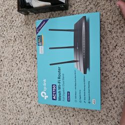 TP-Link AC1750 Smart WiFi Router (Archer A7) -Dual Band Gigabit Wireless Internet Router for Home, Works with Alexa, VPN Server, Parental Control, QoS