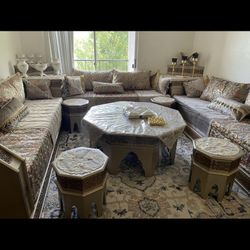 Moroccoan Living room handmade furniture 