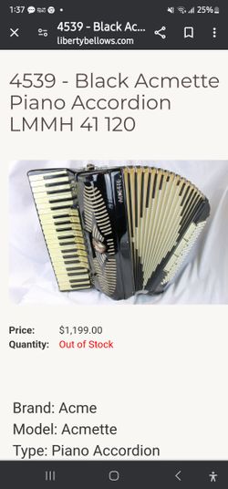 Acmette  Acoedion  Piano