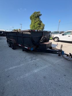 14ft dump trailer