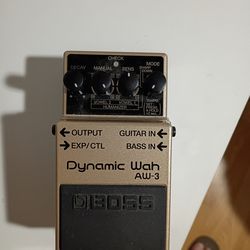 Boss AW-3  Dynamic Wah Pedal