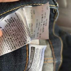 Men Levi Pants Size 48x32