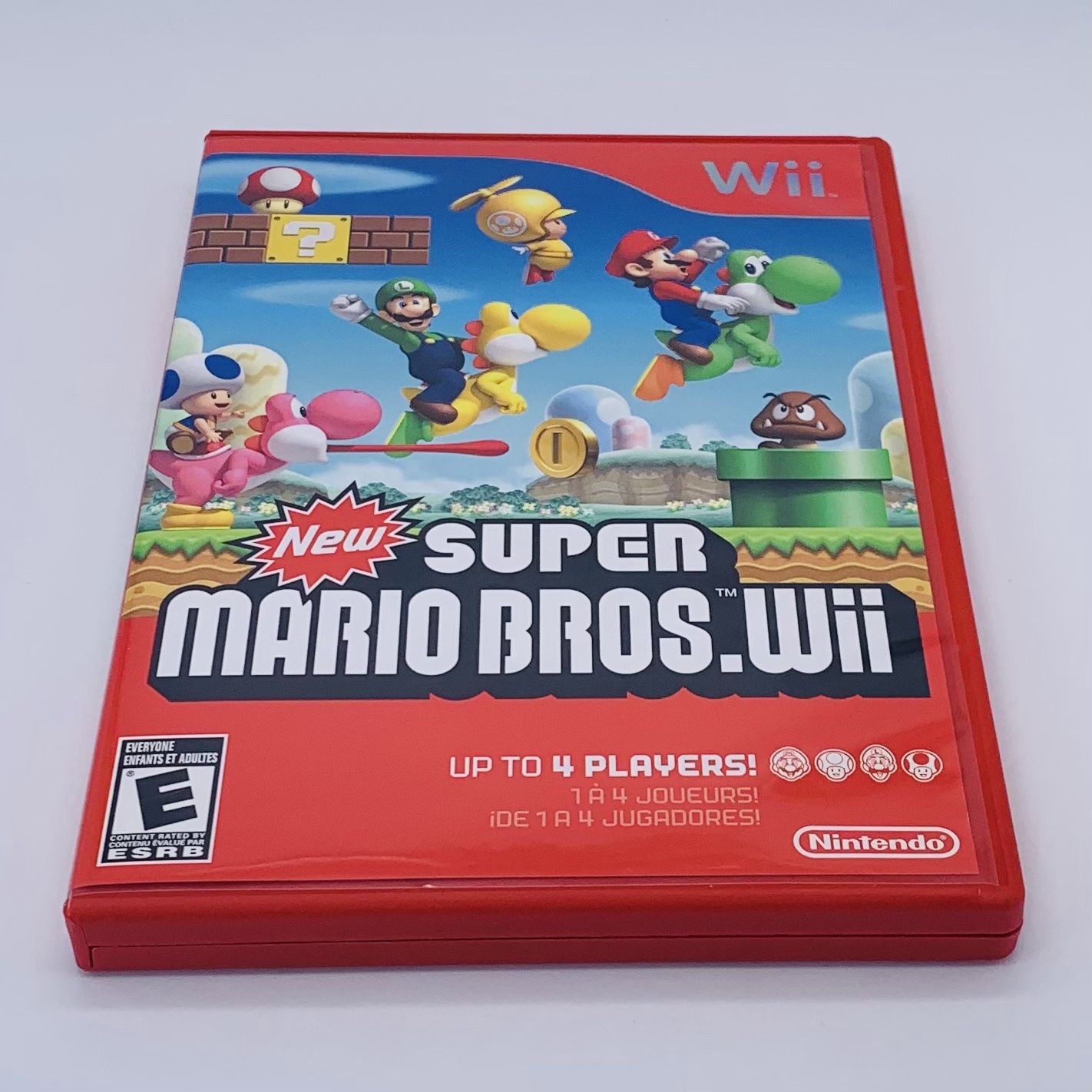 New Super Mario Bros. Wii Nintendo Wii 2009 Complete CIB TESTED
