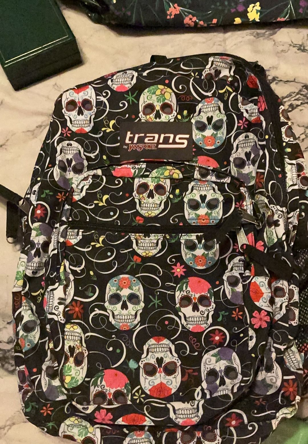 Jansport Backpack-skulls