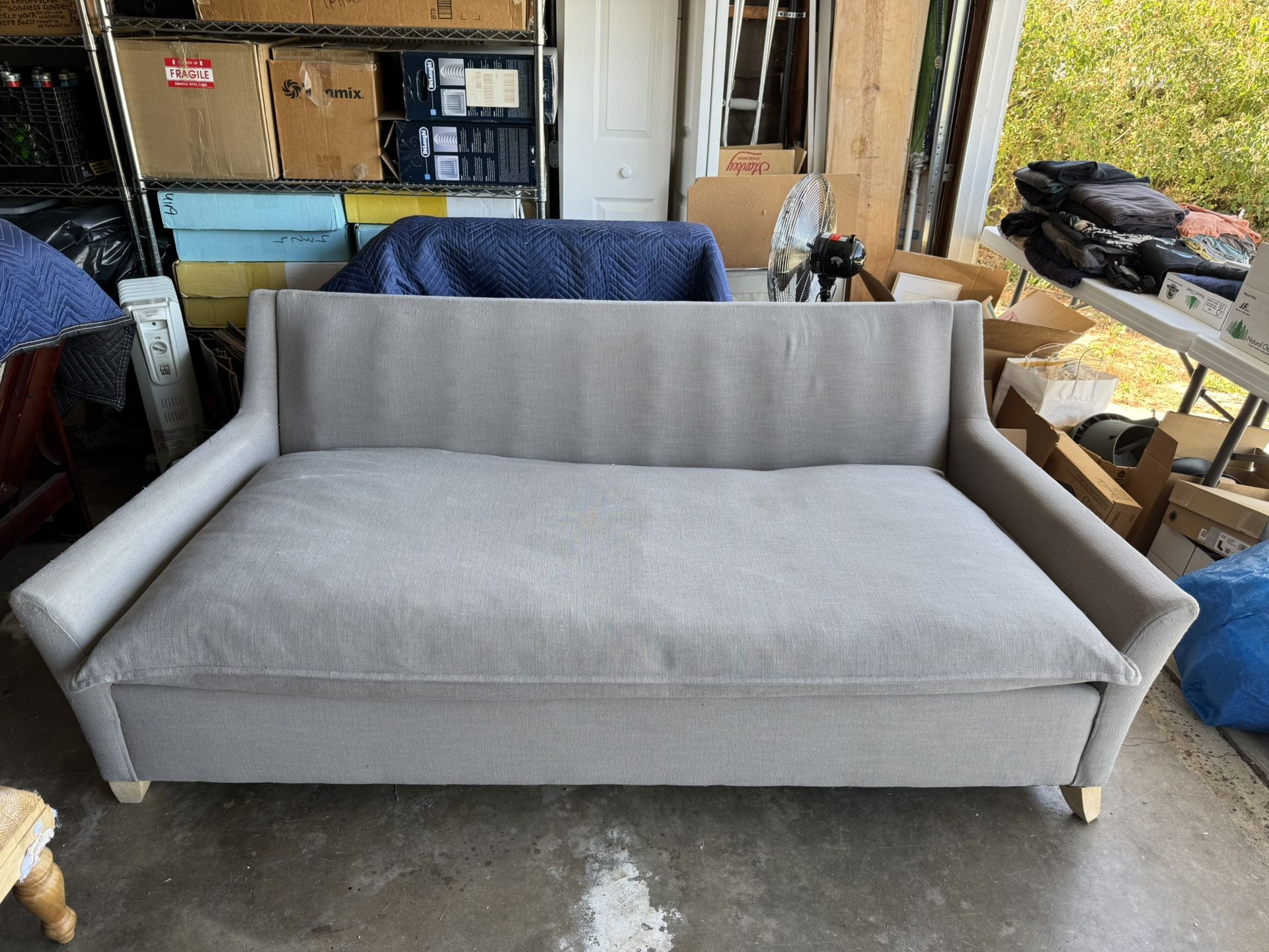 Grey West Elm “Bliss” Sofa