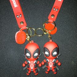 Deadpool Keychains