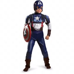 CAPTAIN AMERICA COSTUME - 3-6yr old