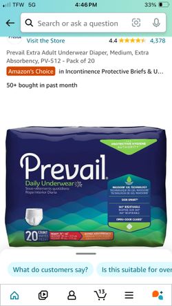 Prevail underwear