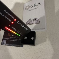 diamond earring 925 silver