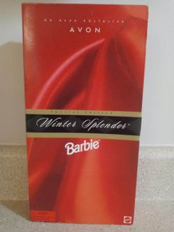 1998 Avon Special Edition Winter Splendor Barbie
