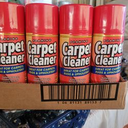 New 11 Cans of Foaming Carpet Cleaner 