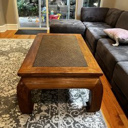 Solid Wood Coffee Table