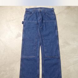 Vintage Key Jeans Double Knee Pants