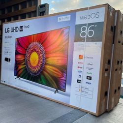 86” LG UR80 4K UHD Smart Tv 