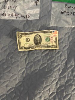 Rare Bicentennial $2 Dollar Bill