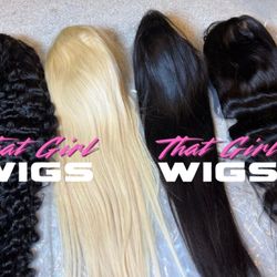13x6 Hd lace front wigs black and blonde