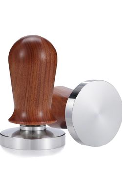 Espresso Tamper Walnut Wood Handle