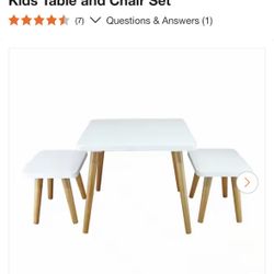Kids Table And Chair Set