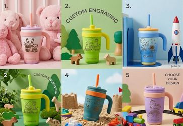 Personalized Kids' Stainless Steel Tumblers – The Perfect Gift!