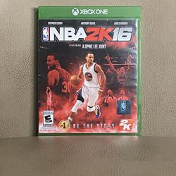 NBA 2k16 - Microsoft Xbox One - Used - CIB Complete In Box - Untested