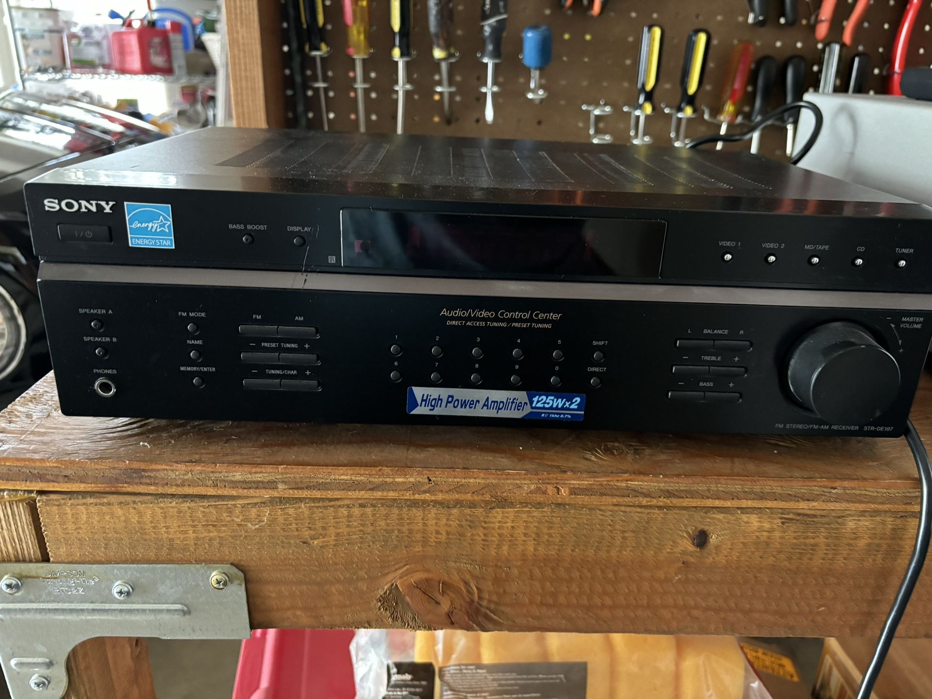Sony Receiver STR -DE 197
