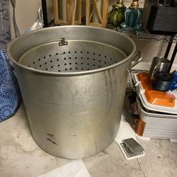 Ex large stock pot with insert