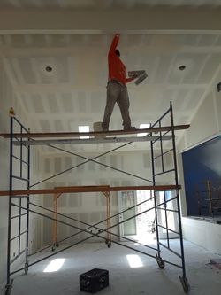 Drywall taping texture
