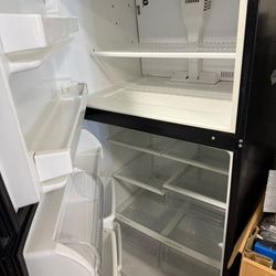 Maytag stainless steel top bottom fridge with warranty