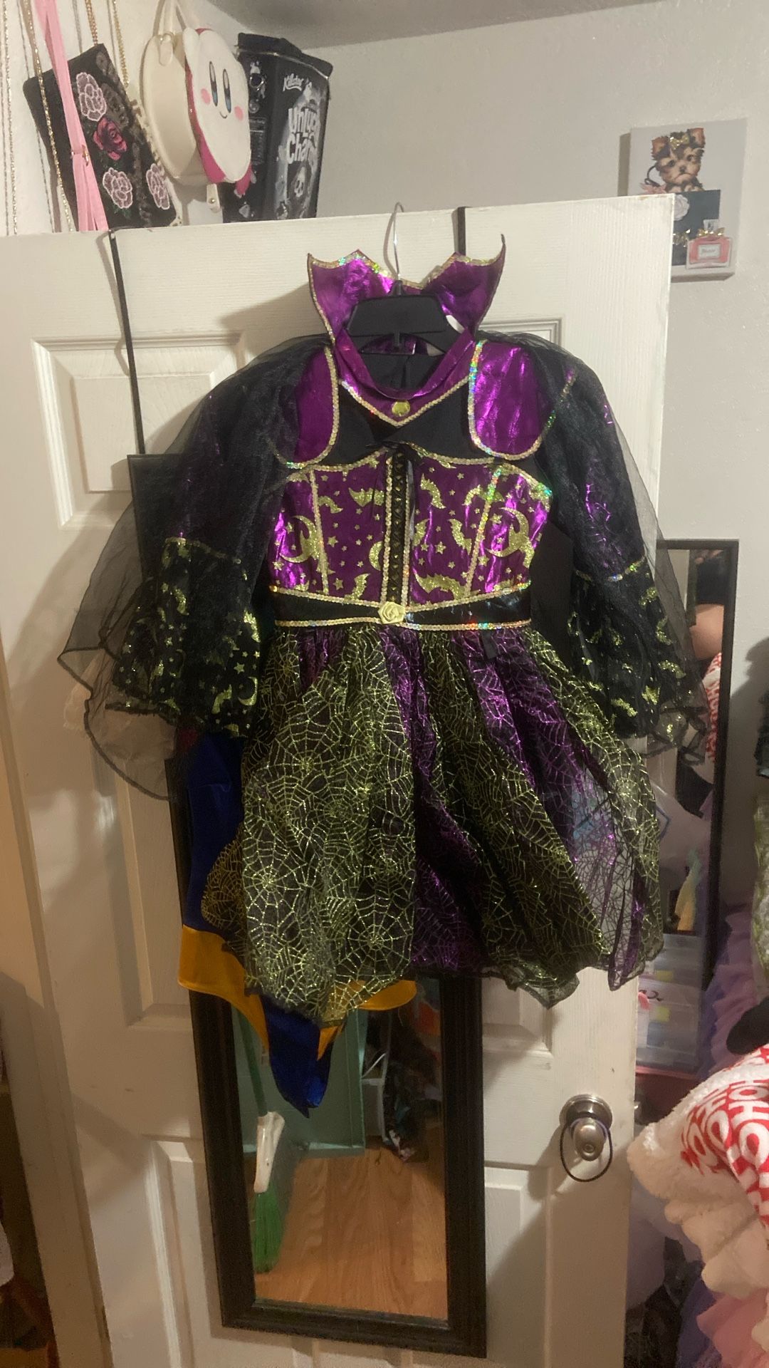 Witch Costume Dress Girls Size 7/8