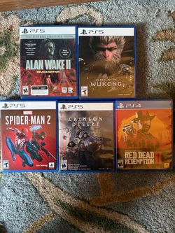 Ps5 game lot