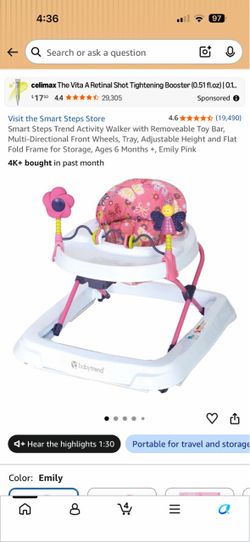 Baby trend walker