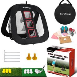 Pop-Up Golf Chipping Net - Ultimate Target Training Chip Aids 